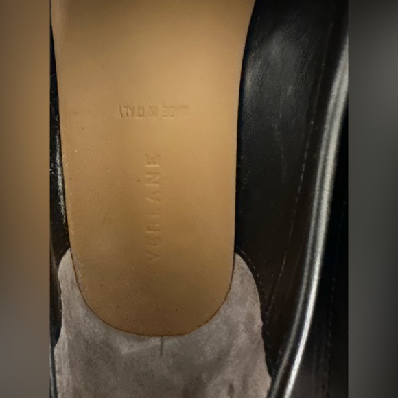 EVERLANE women’s Italian leather loafers size 7.5 preppy work shoes flats black - Picture 10 of 10